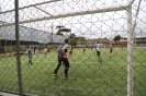 Fotos da inauguração da quadra de futebol-6