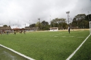 Fotos da inauguração da quadra de futebol-7